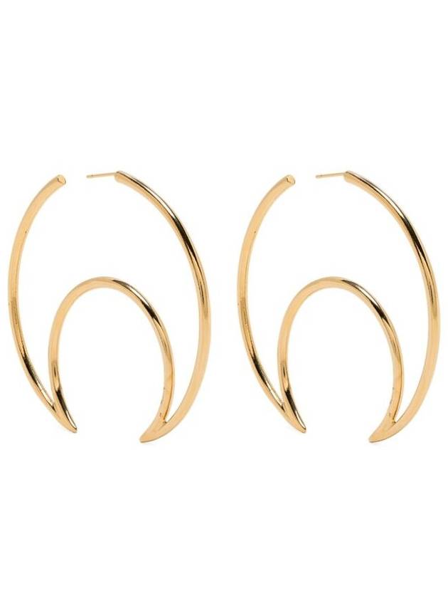 Marine Serre - Gold Earrings