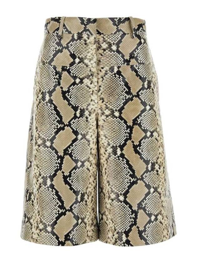 24SS 질샌더 스트레이트 팬츠 J03KA0213J07190 242 Animal Print