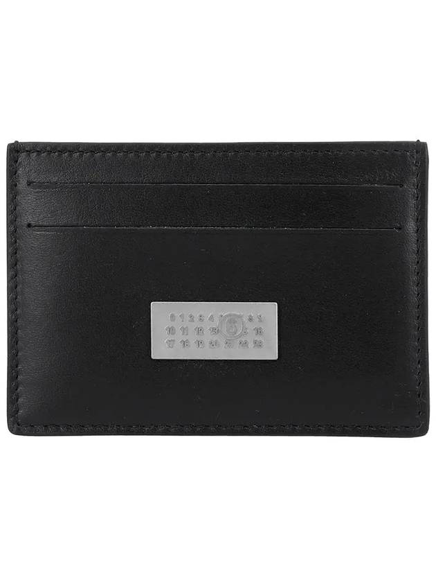 메종마르지엘라 SA5UI0013 P7258 T8013 MM6 넘버링 로고 메탈 패치 카드지갑