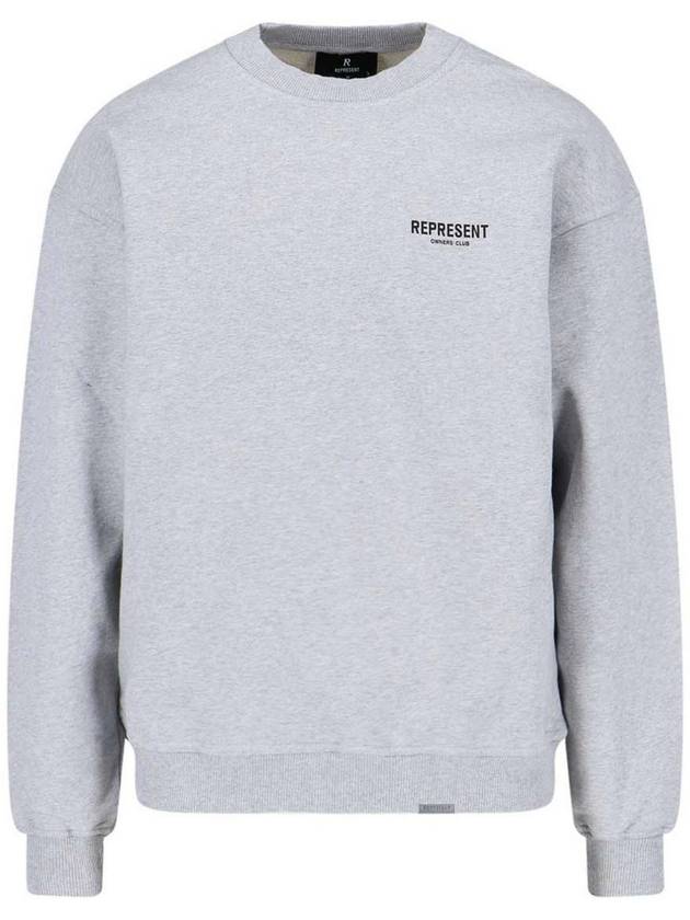 Represent Logo Crew Neck Sweatshirt
