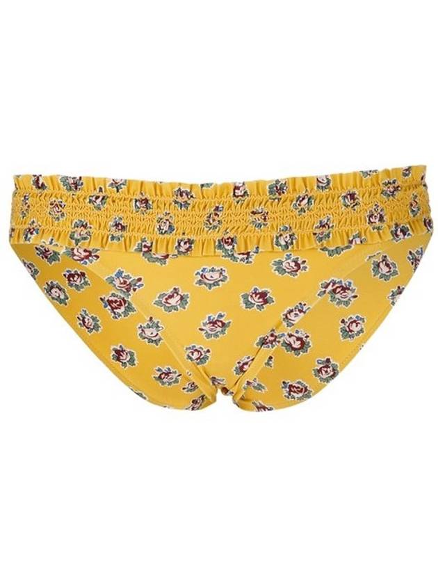 토리버치 플로럴 프린트 비키니 바텀 옐로우