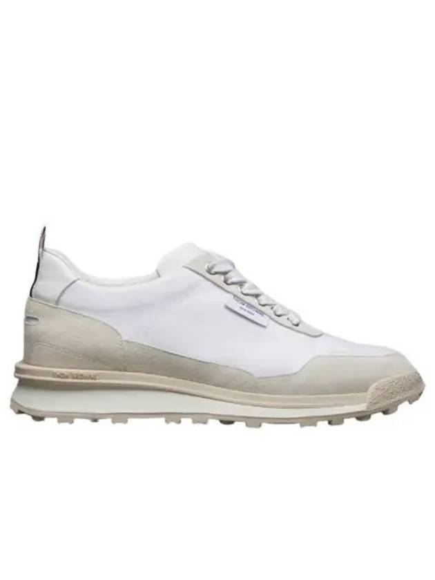 W 톰브라운 에코 나일론 얼럼나이 트레이너 시즈널 멀티컬러 W Thom Browne Eco Nylon Alumni Trainer Seasonal Multicolor