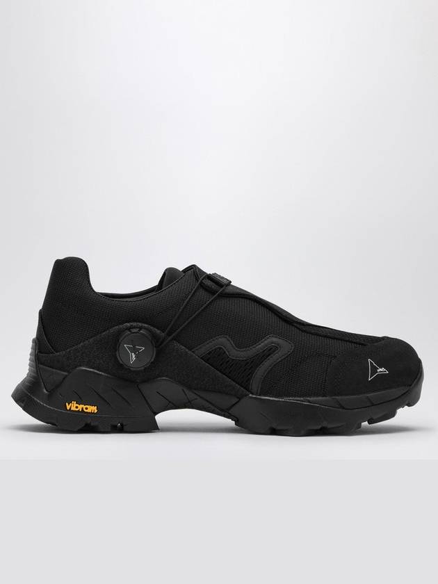 Black Minaar Sneaker In Technical Nylon