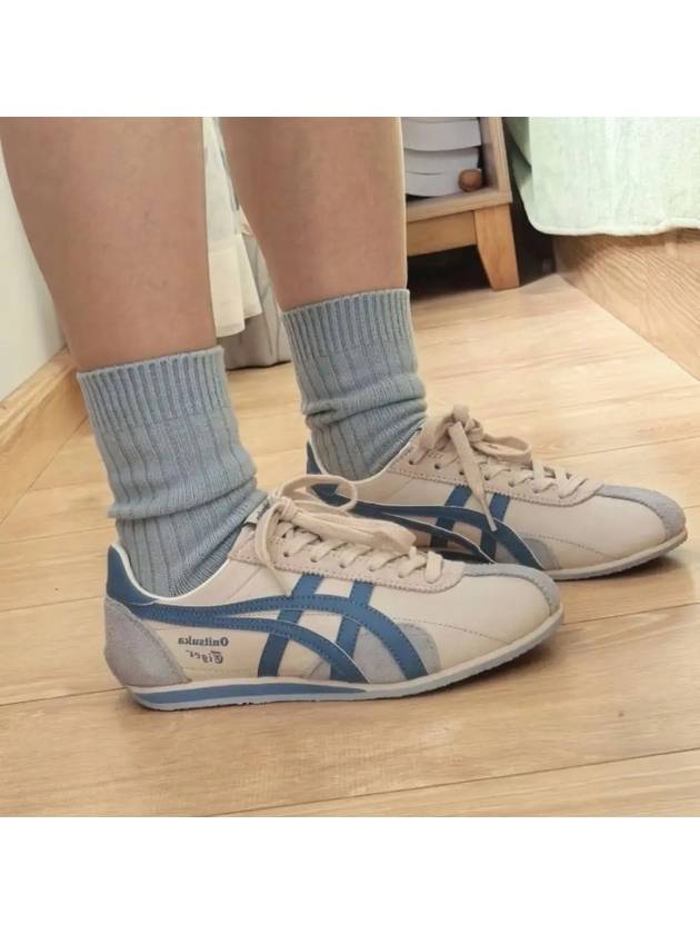 오니츠카타이거 런스파크 크림 라이트 블루 1183B480 250