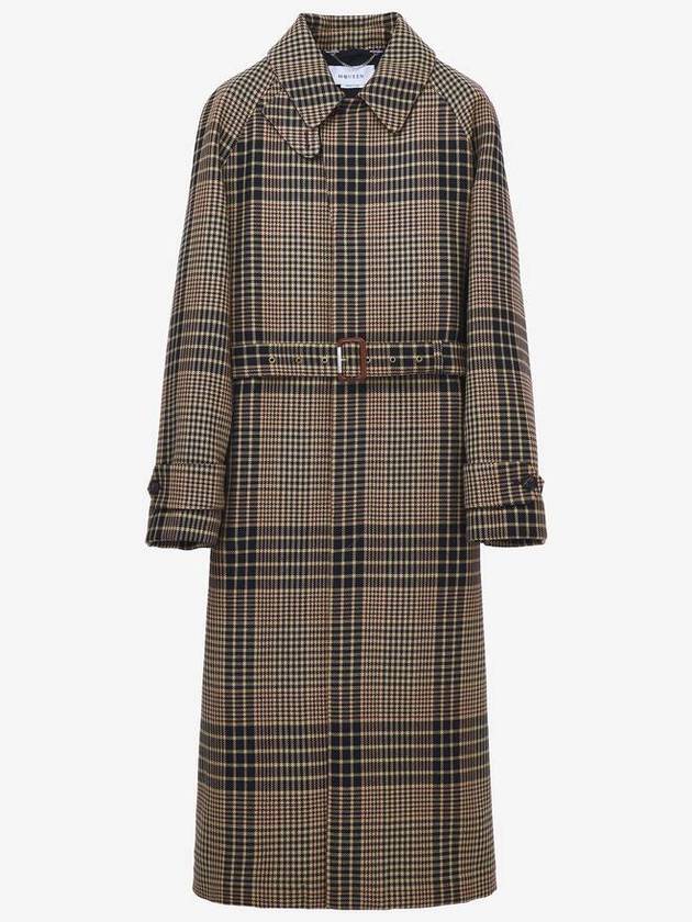 알렉산더 맥퀸 컨트리 체크 레인코트 813877QRABY1322