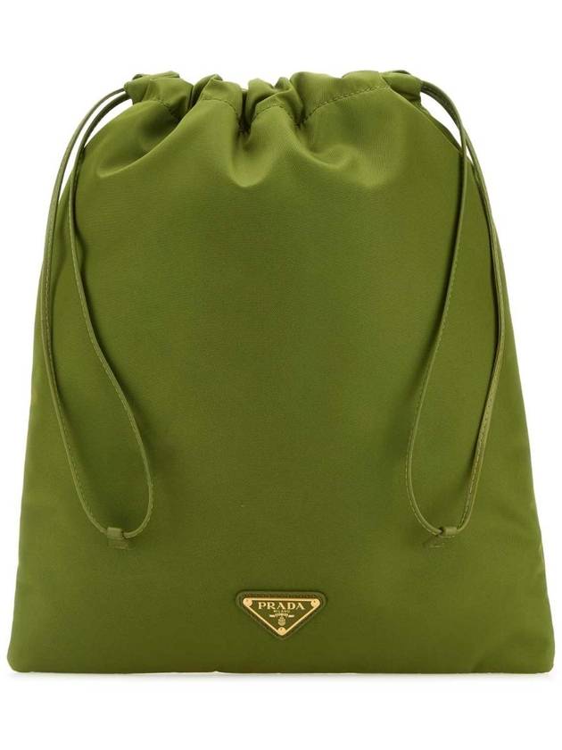 프라다 녹색 패브릭 파우치 1NK0012HG6 F077G