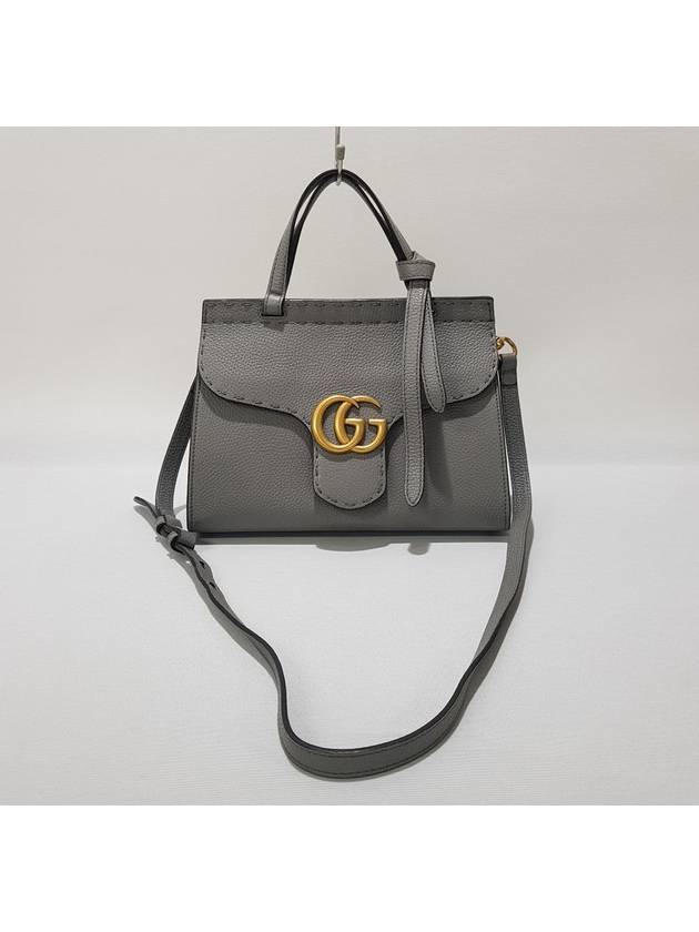 구찌 GG 마몽 탑핸들 토트 숄더백 442622