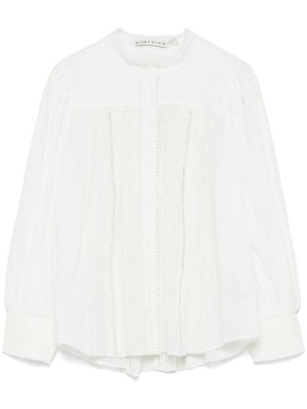 앨리스앤올리비아 여성 CORA COTTON BLOUSE CC502048001A127