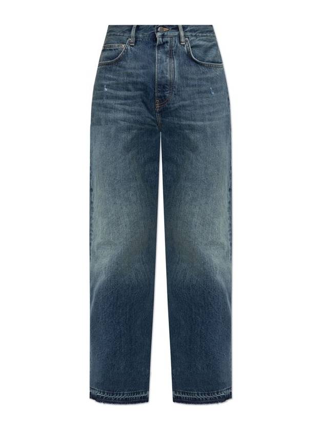 Amiri 빈티지 이펙트 스트레이트 레그 진