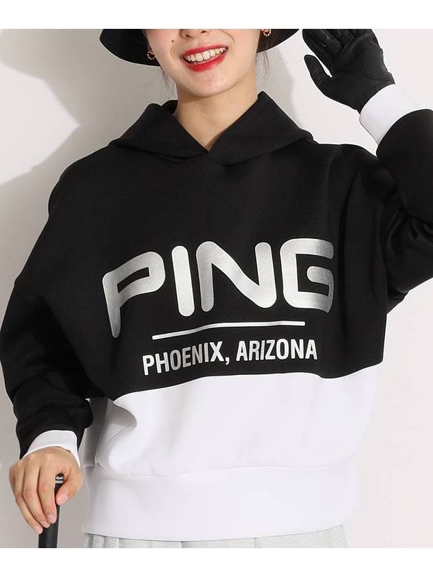 23FW 핑 여자 골프웨어 골프후드 후드티 오버핏