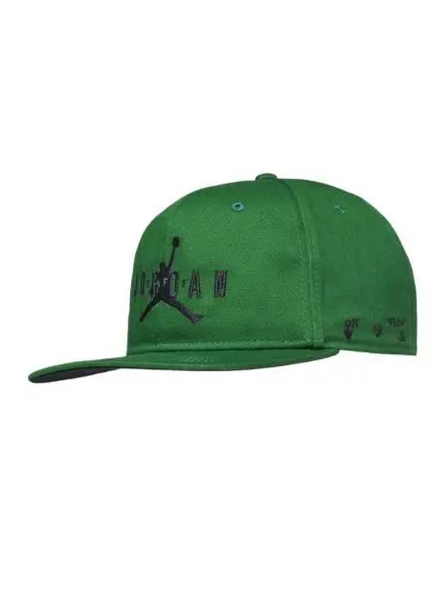 조던 x 오프화이트 프로 점프맨 에어 캡 포레스트 그린 Jordan x Off White Pro Jumpman Air Cap Forest Green