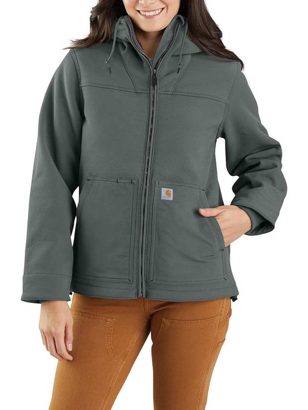 칼하트 여성 슈퍼 덕스 릴렉스핏 셰르파 라인드 자켓 집업 점퍼 재킷 Elm