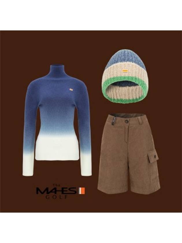 23FW 마헤스 여성 니트 스웨터 3in1 에센셜 뉴요커엣지세트 GP80355 4090 00746