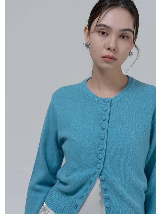 라쿤 버튼 가디건