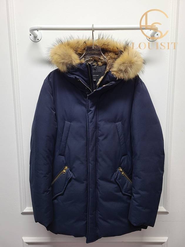 맥케이지 네이비 금장 에드워드 패딩 점퍼 36