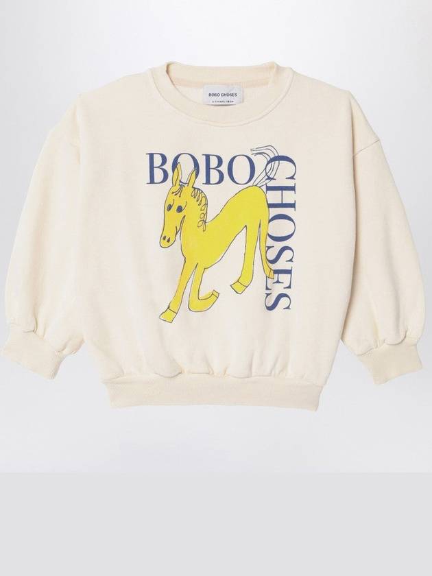 Ivory Wonder Horse Sweatshirt