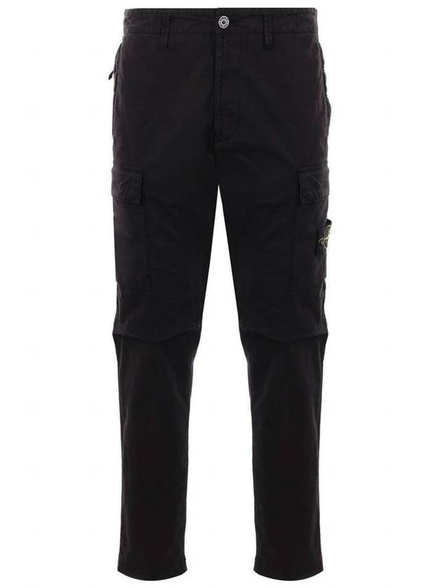 스톤 아일랜드 컴패스-배지 테이퍼드 카고 팬츠