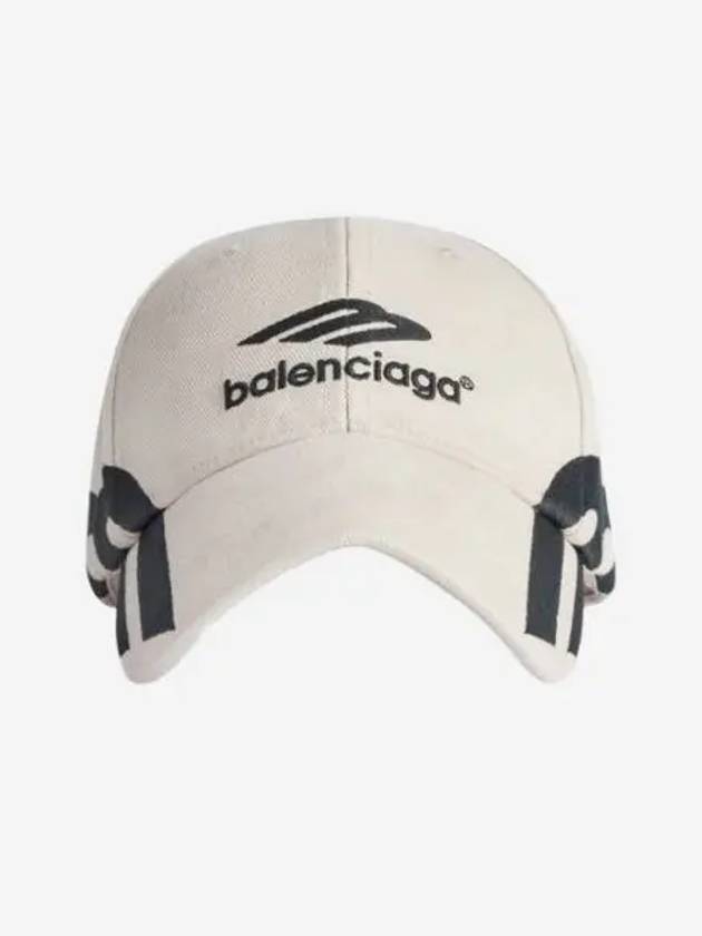 발렌시아가 3B 스포츠 아이콘 캡 라이트 베이지 Balenciaga 3B Sports Icon Cap Light Beige