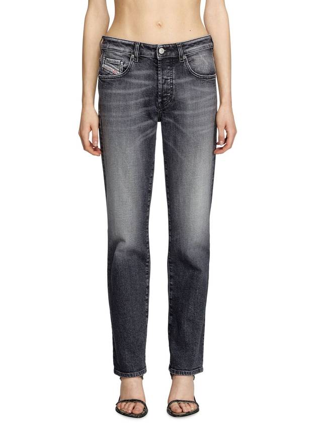 Diesel - Regular Jeans - 1989 D-Mine - Jeans - Woman - Black