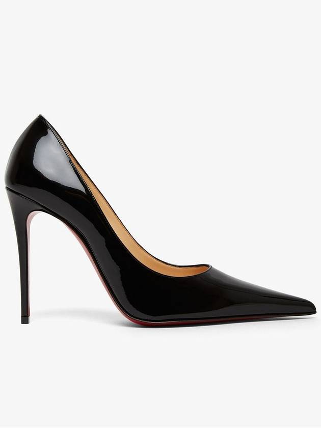 Kate Max 100 black patent pumps