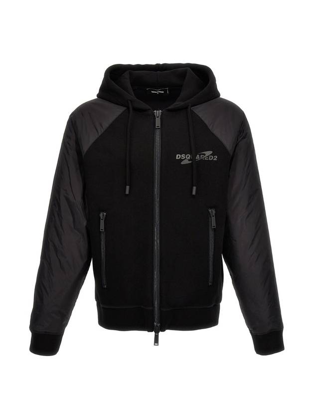 디스퀘어드2 FW 23 24 스웨트셔츠 con cappuccio Ibra S74HG0147S23326900