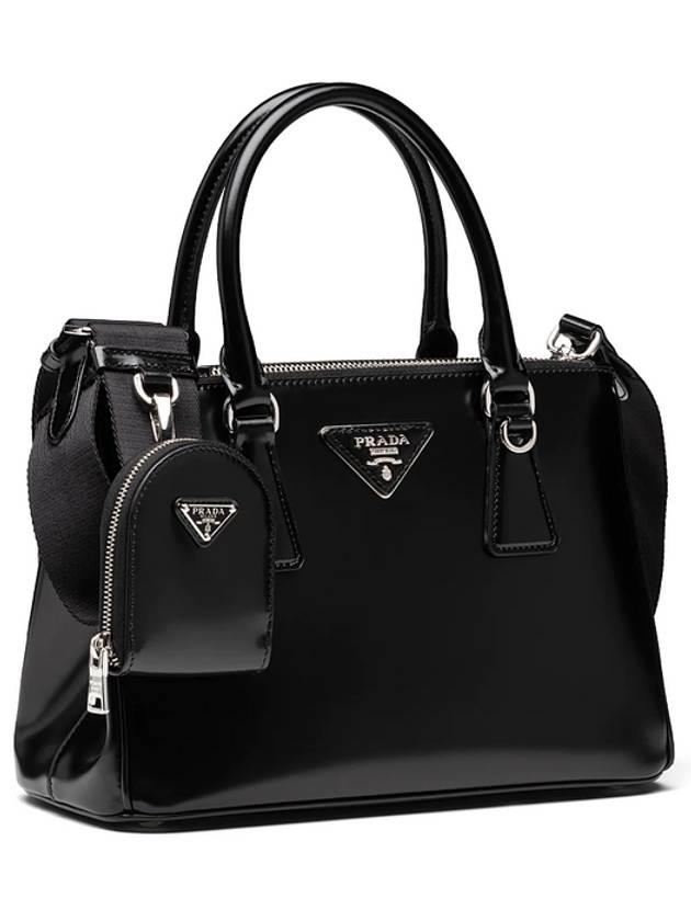 PRADA 프라다 갤러리아 브러시드 가죽 스몰백 1BA896 ZO6 F0002 멀티파우치