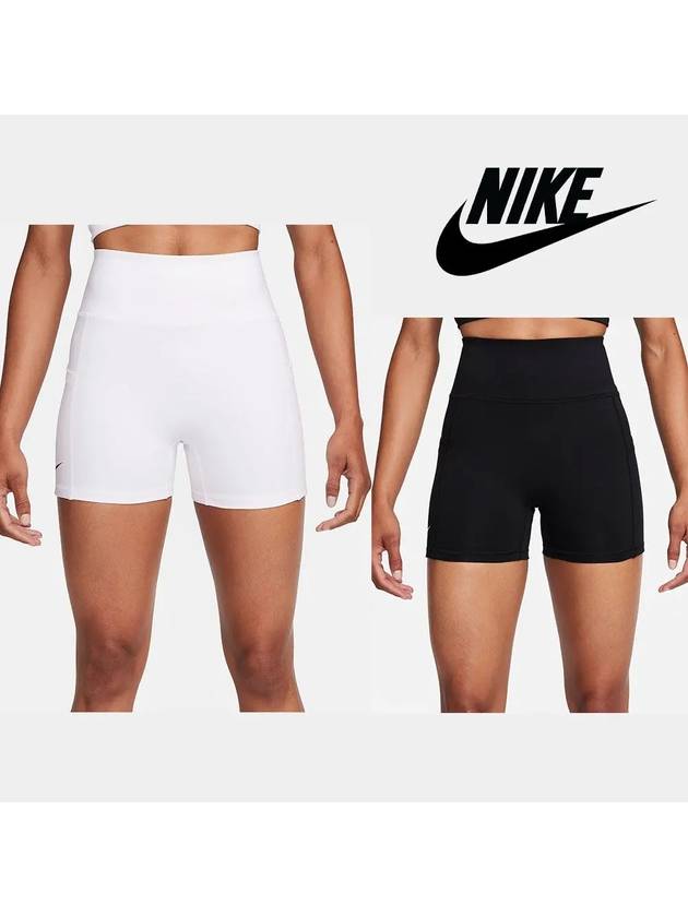 나이키 반바지 여성 코트 어드밴티지 테니스 레깅스 쇼츠 2컬러 화이트 블랙