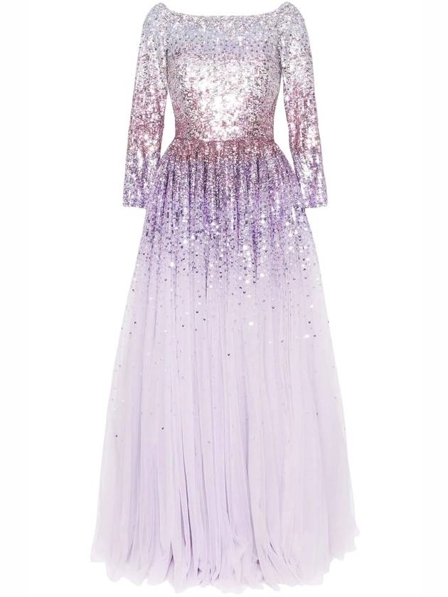 DREAMING SEQUIN-EMBELLISHED GOWN