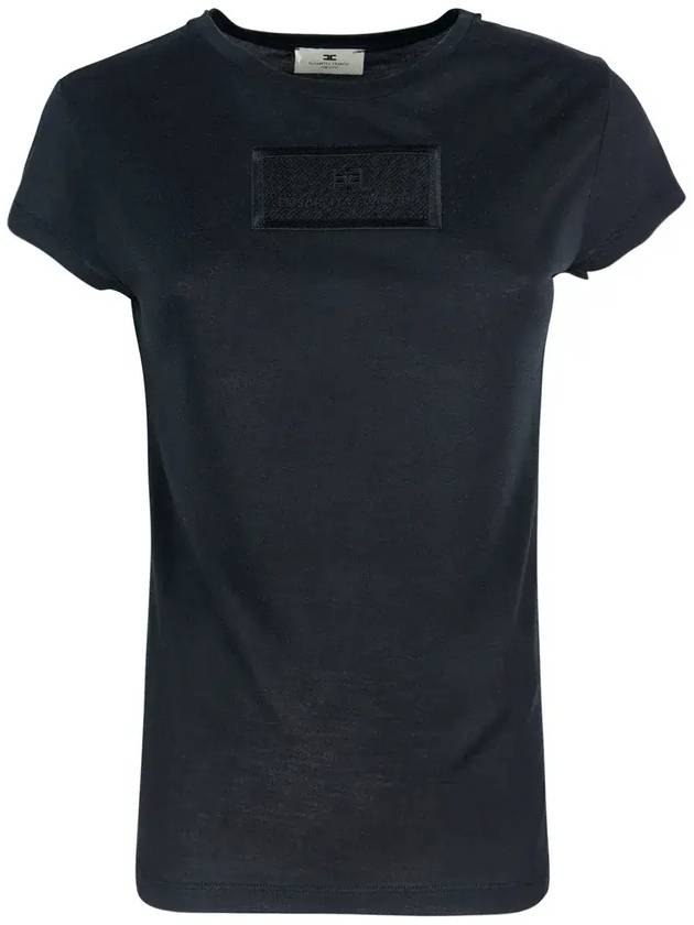 Elisabetta Franchi 자수 저지 티셔츠 MA00451E2_110