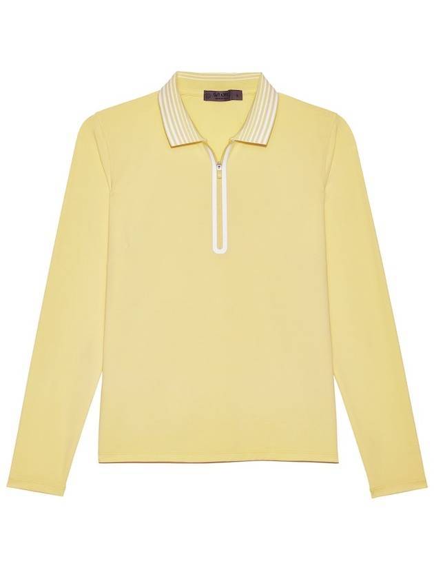 지포어 여성 페더웨이트 실키 테크 나일론 지퍼 폴로 선샤인