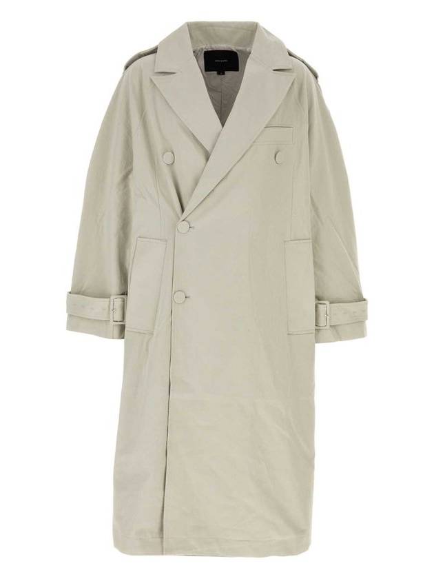 Entire Studios 더블 브레스트 트렌치 코트