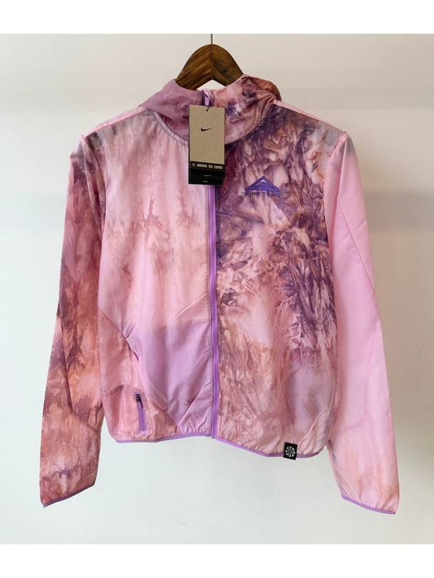나이키 타이다이 바람막이 자켓 DX1042 756 핑크 WOMENS M L 아시안핏