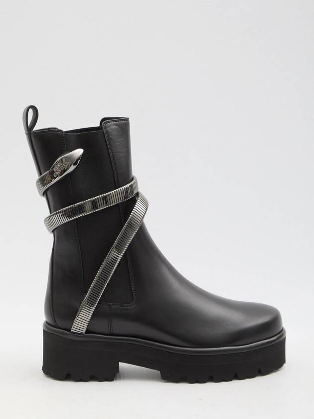르네 까오빌라 Juniper 45 biker boots C12319045NE03