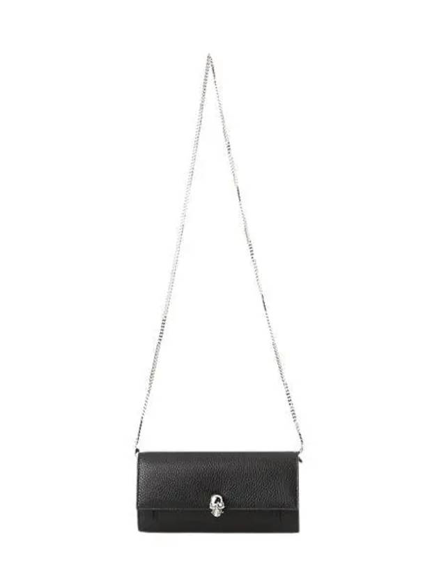 알렉산더 맥퀸 스컬 체인 숄더백 블랙 Alexander McQueen Skull Chain Shoulder Bag Black