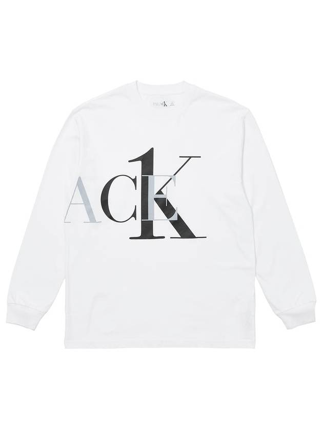 22SS 팔라스 x CK1 롱슬리브 화이트 Palace x CK1 Long Sleeve White