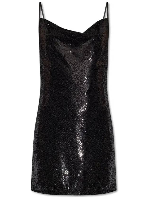 올세인츠 하디 스팽글 파티 드레스 HADDIWD311Y_BLACK