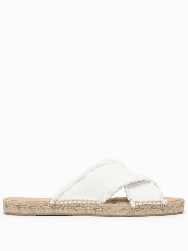 Castaner White Palmera slip-on