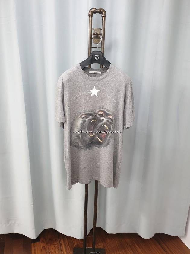 지방시 남성 반팔 티셔츠