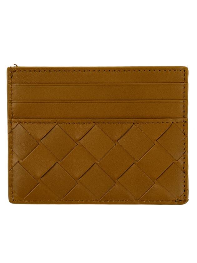 보테가베네타 인트레치아토 레더 카드 지갑 브라운