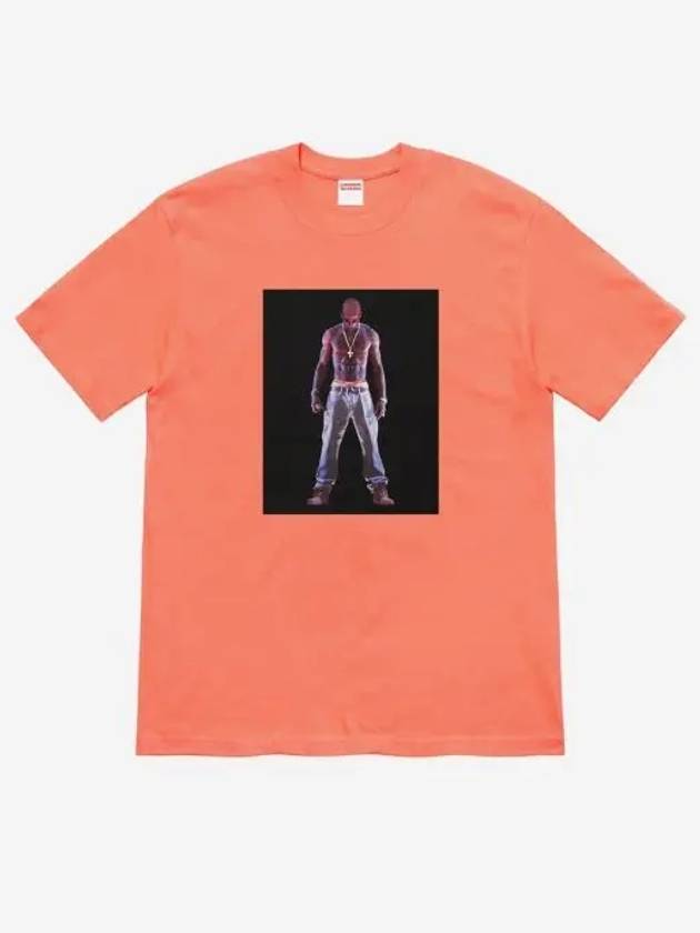 슈프림 투팍 홀로그램 티셔츠 오렌지 20SS Supreme Tupac Hologram T Shirt Orange 20SS