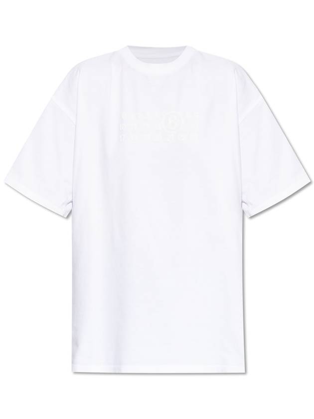 MM6 Maison Margiela T-shirt With Logo  Women's  White