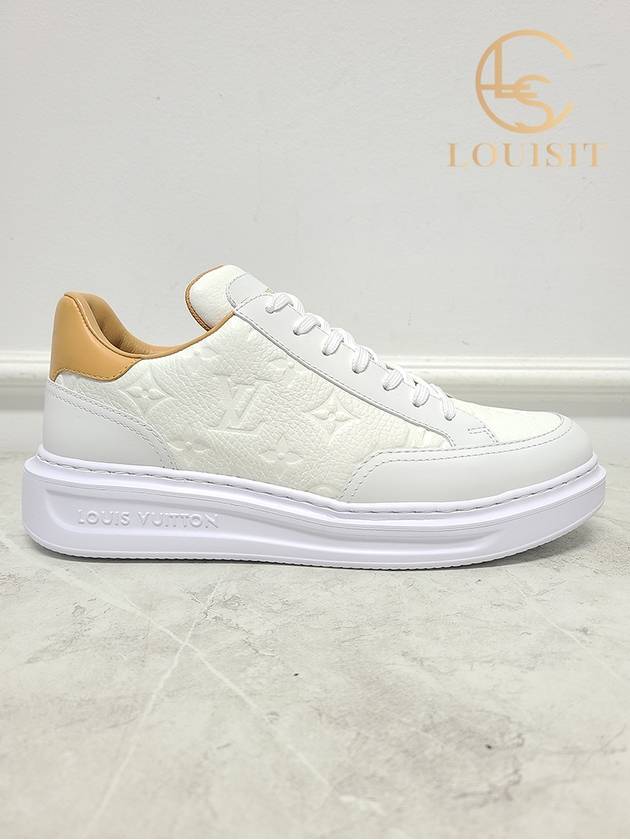 루이비통 화이트 모노그램 비버리힐스 스니커즈 5