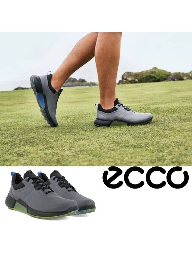 에코 골프 슈즈 바이옴 H4 남성용 블랙그레이