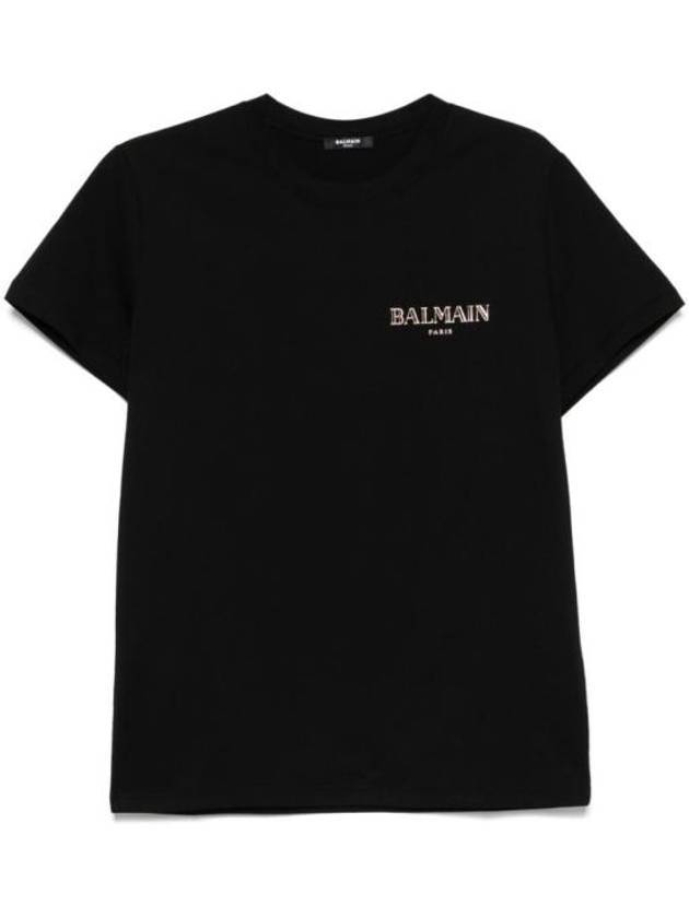 발망 빈티지 젤 로고 반팔 티셔츠 블랙