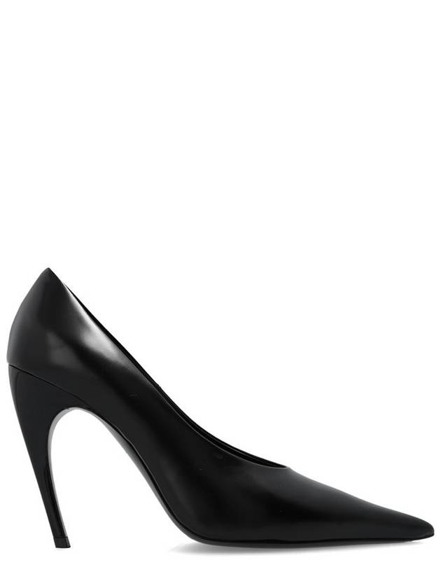 Nensi Dojaka 뾰족한 발가락 슬링백 펌프스