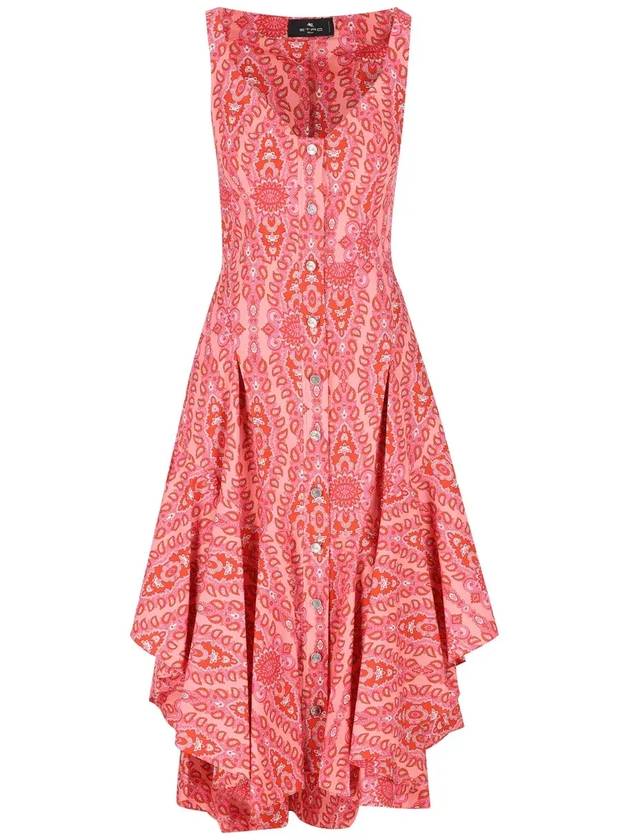 에트로 V넥 슬리브리스 드레스 WRHA030499SA5H3_X0872