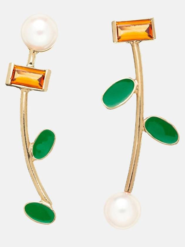 Aliita Petalos Flor Earrings