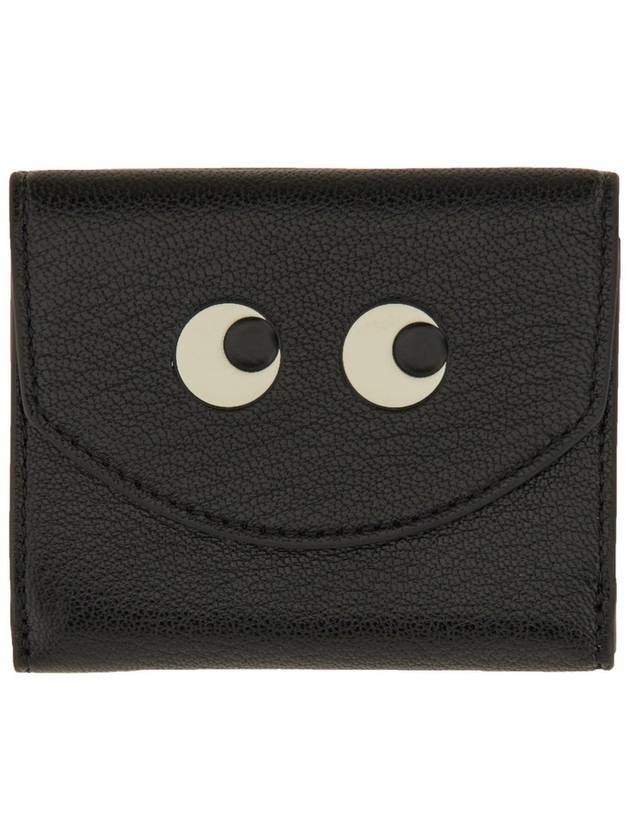Anya Hindmarch Eyes 미니 트리폴드 지퍼 지갑