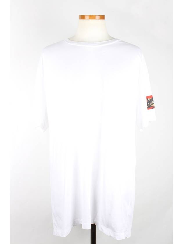 버버리 패치 반팔티 XXL 110