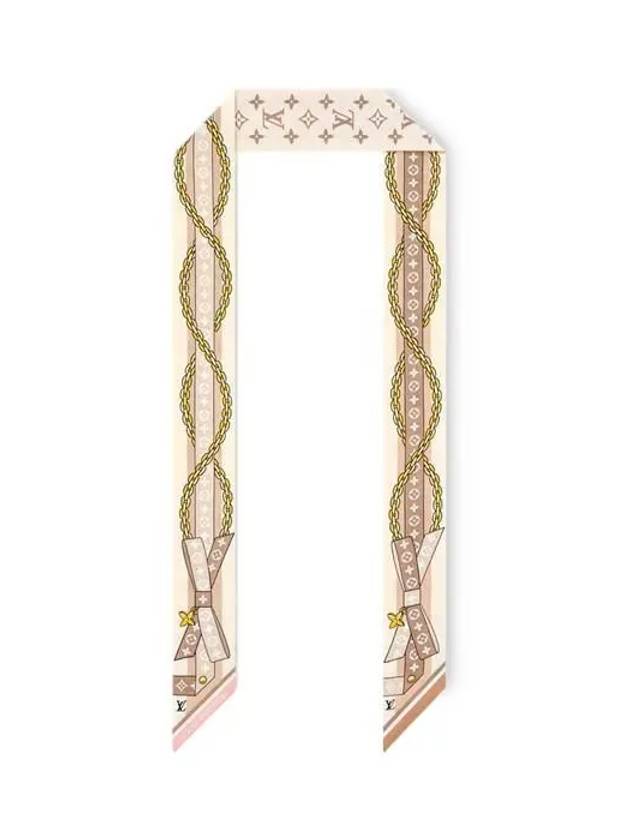 루이비통 LV 보우 BB 방도 스카프 사프란